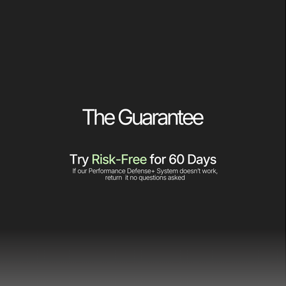 Text on a black background promoting a risk-free trial offer for 60 days.