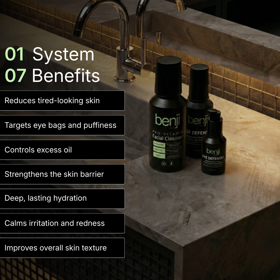 Benji's Executive Skin Optimization system 