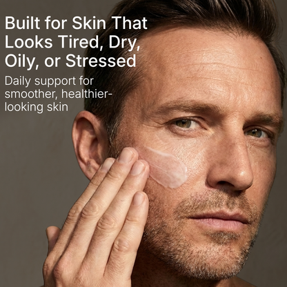 Less noticeable fine lines. Without the greasy trade-off